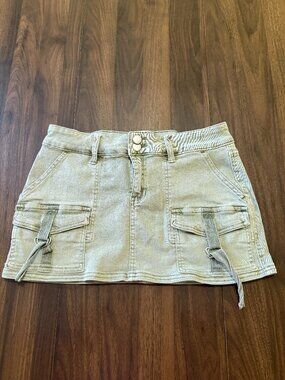 PTCL | Ethical Clothing Women's Mini Cargo Skirt 29